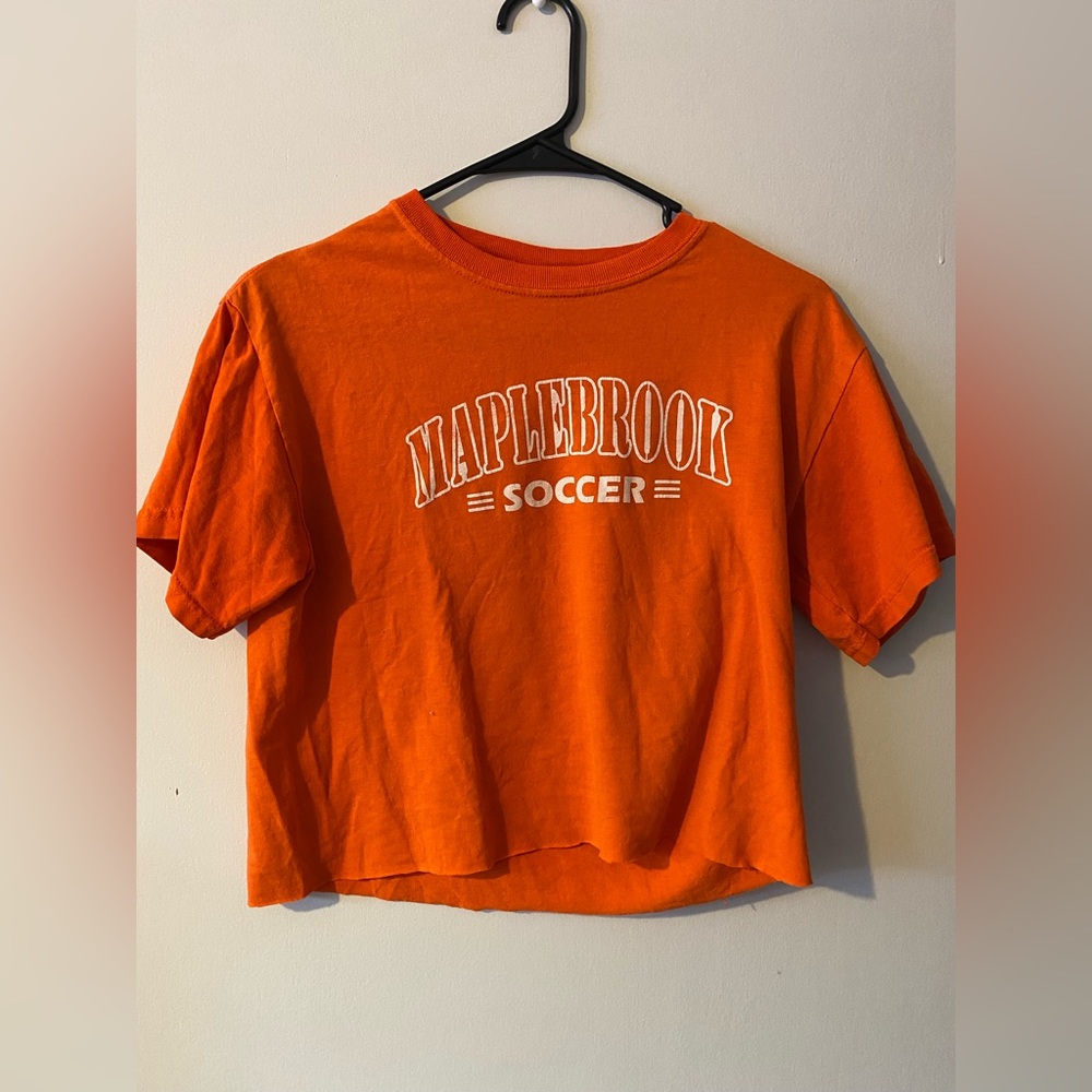 Gildan self cropped t-shirt